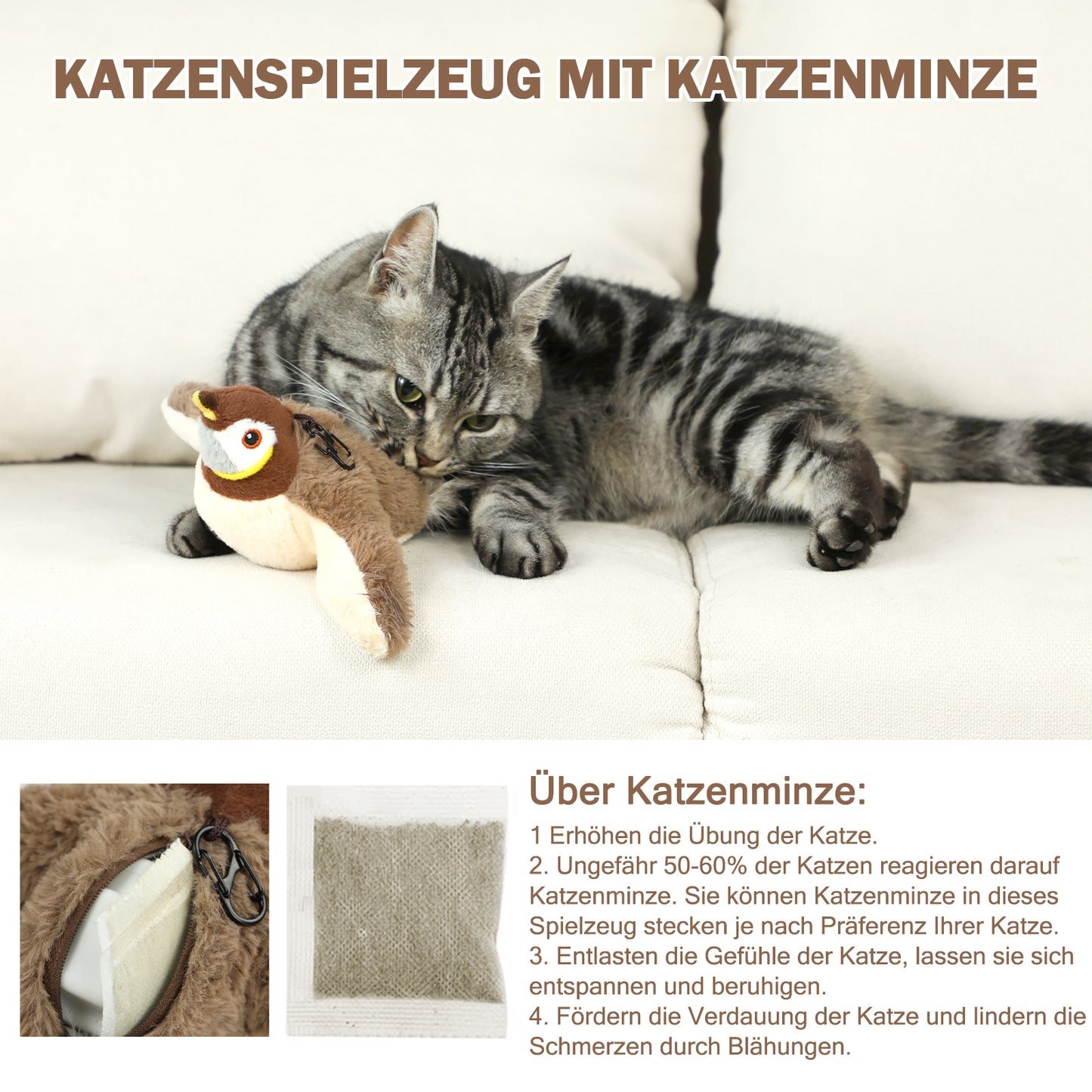 Interaktiv Automatisch Matte für Katzen | Mein Haustierbedarf 24