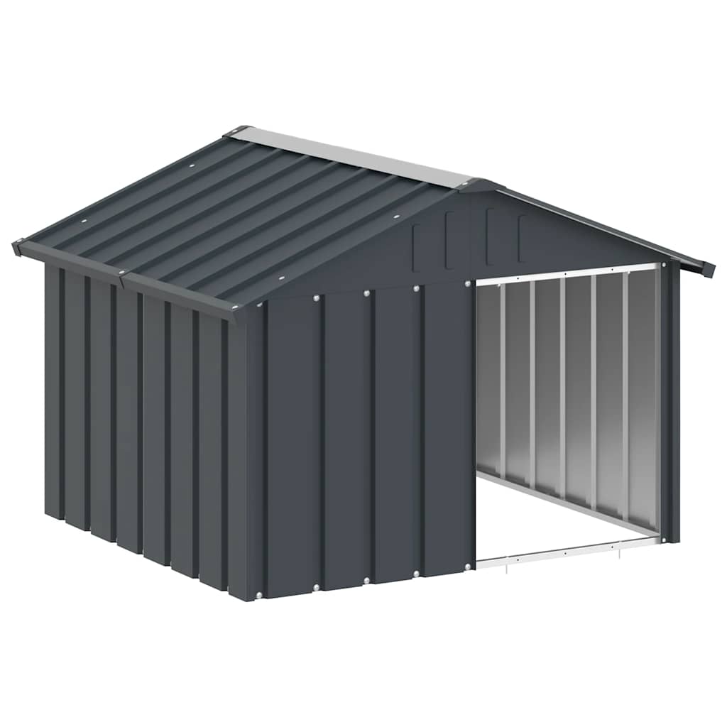Hundezwinger 5x103cm Anthrazit Verzinkt fuer Hunde | Mein Haustierbedarf 24