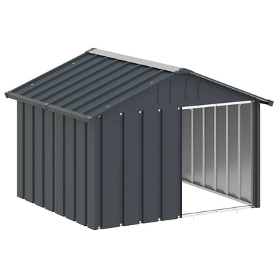 Hundezwinger 5x103cm Anthrazit Verzinkt fuer Hunde | Mein Haustierbedarf 24