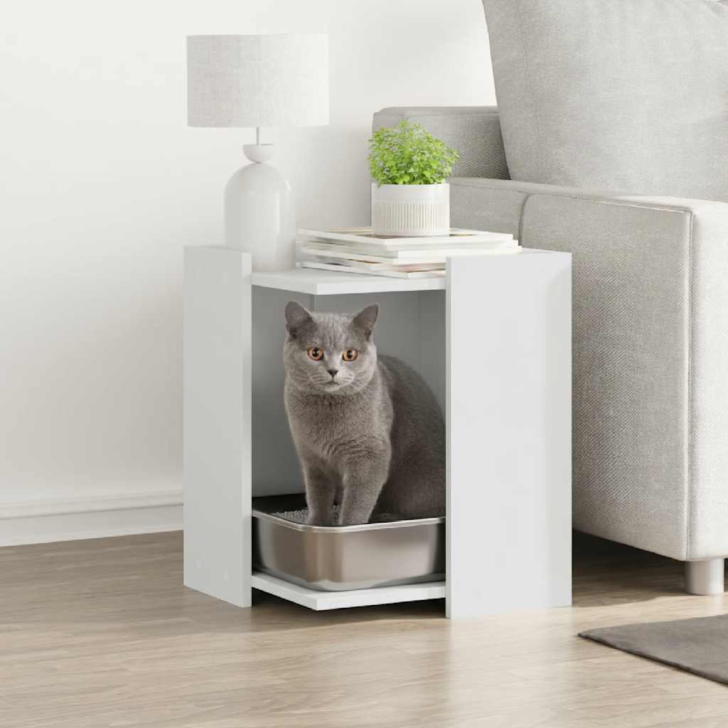 Holz Katzentoilette fuer Katzen | Mein Haustierbedarf 24